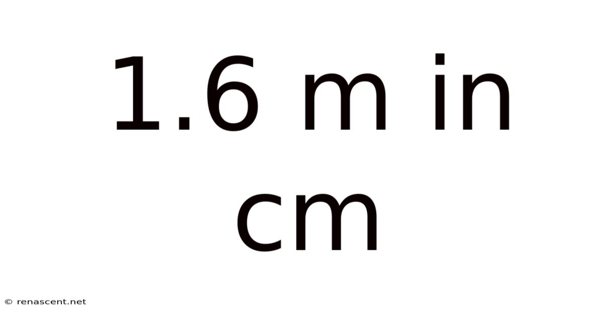 1.6 M In Cm