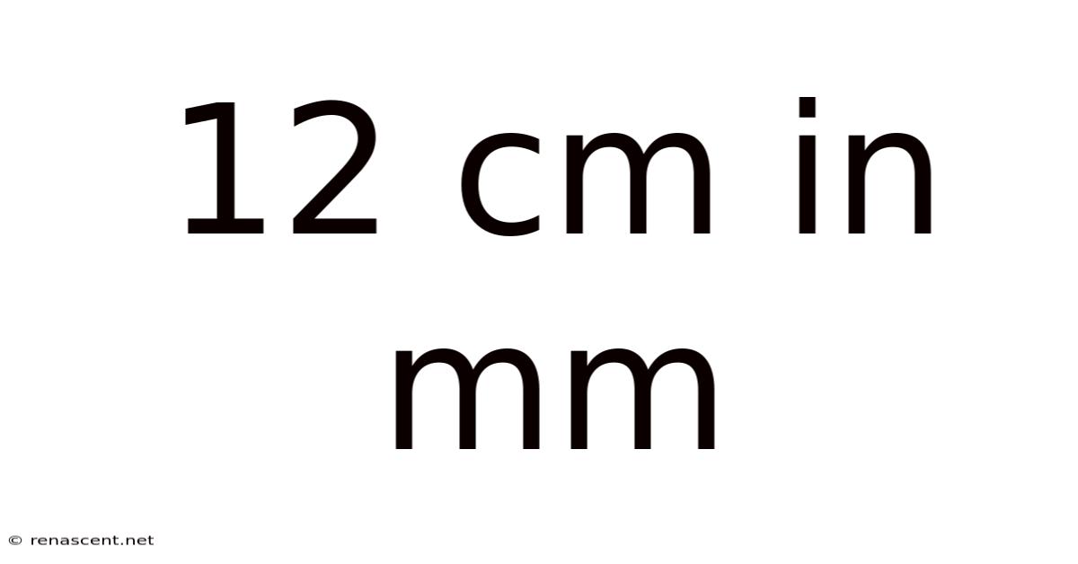 12 Cm In Mm