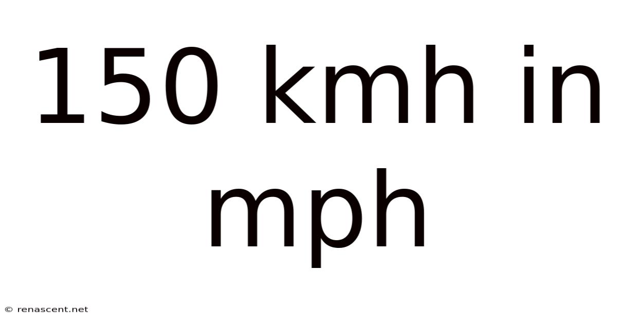150 Kmh In Mph