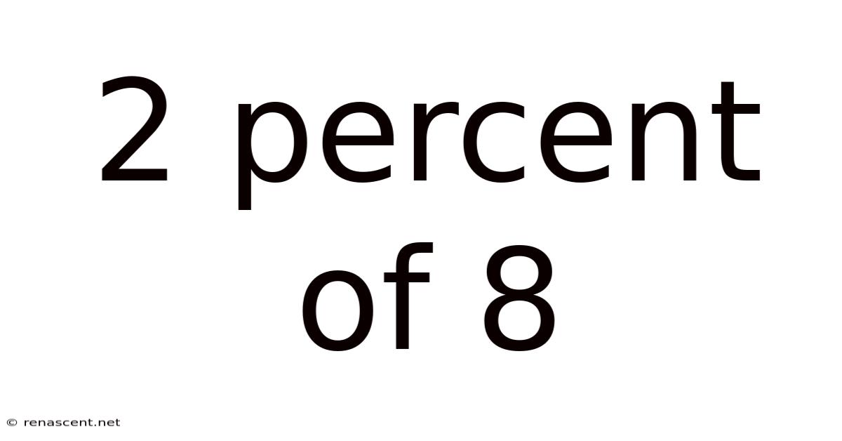 2 Percent Of 8