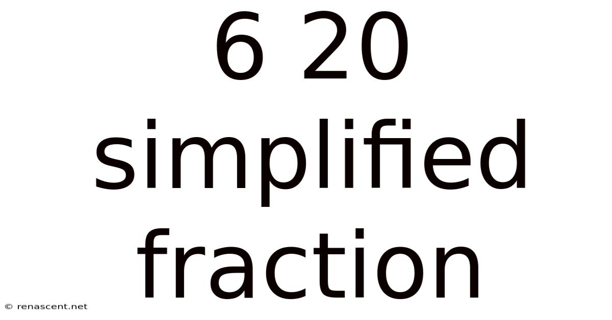 6 20 Simplified Fraction