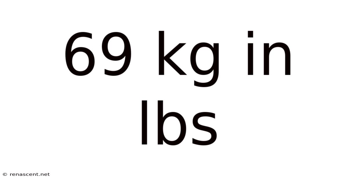 69 Kg In Lbs