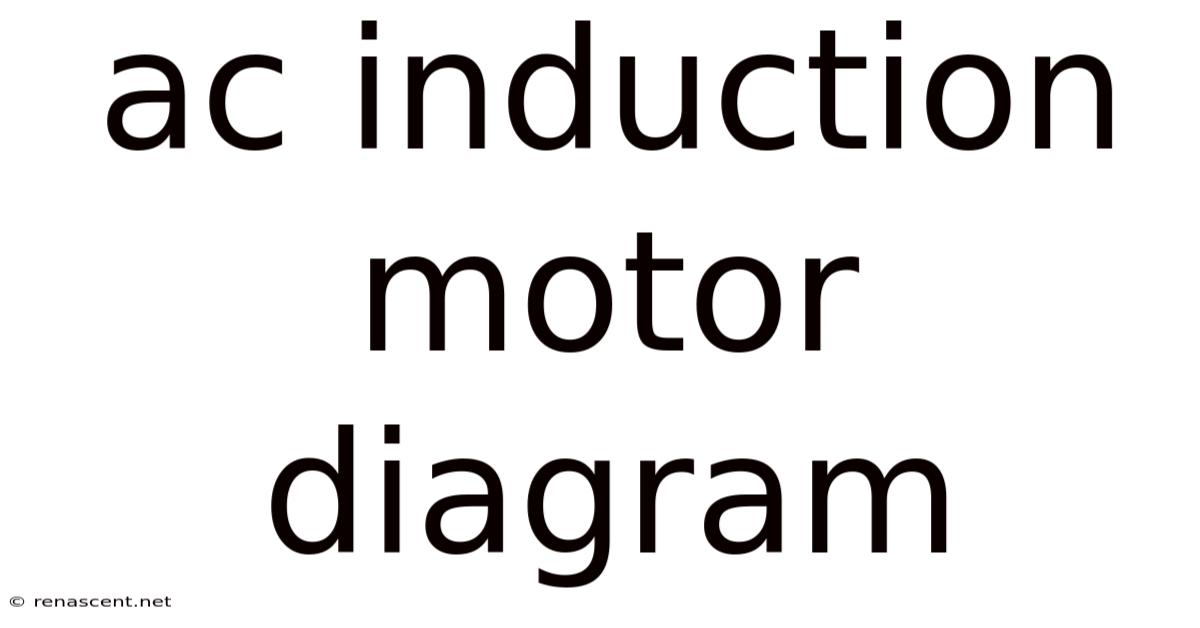 Ac Induction Motor Diagram