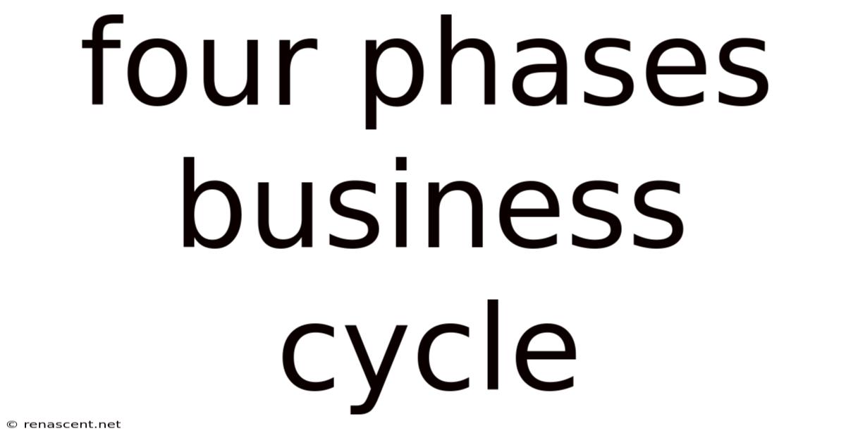 Four Phases Business Cycle