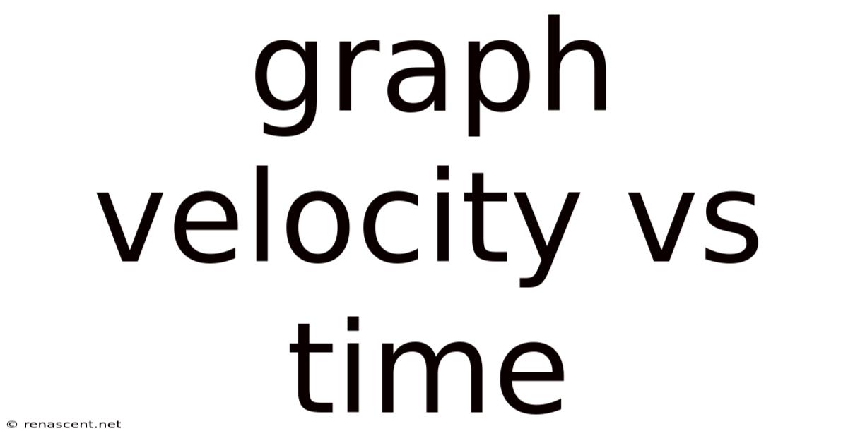 Graph Velocity Vs Time