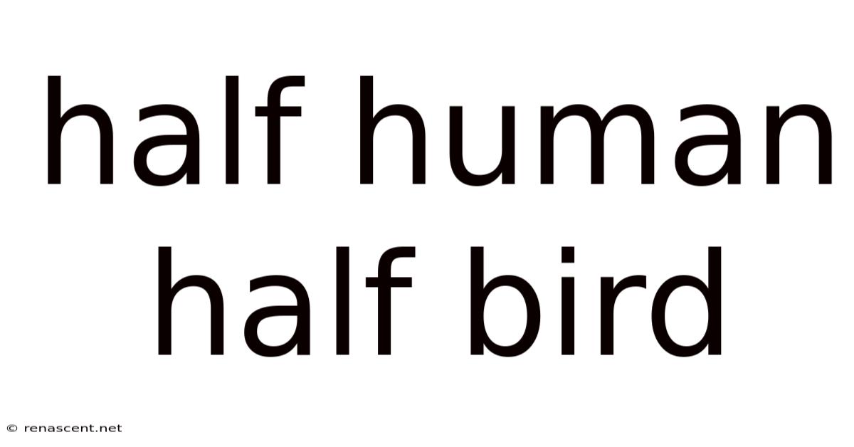 Half Human Half Bird