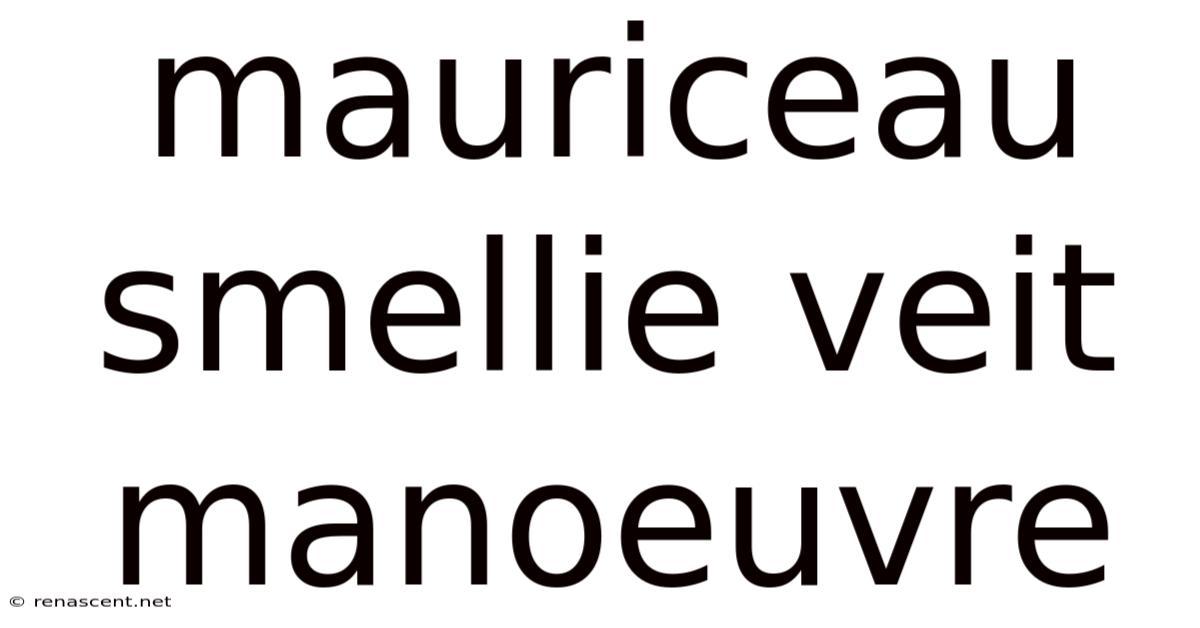 Mauriceau Smellie Veit Manoeuvre