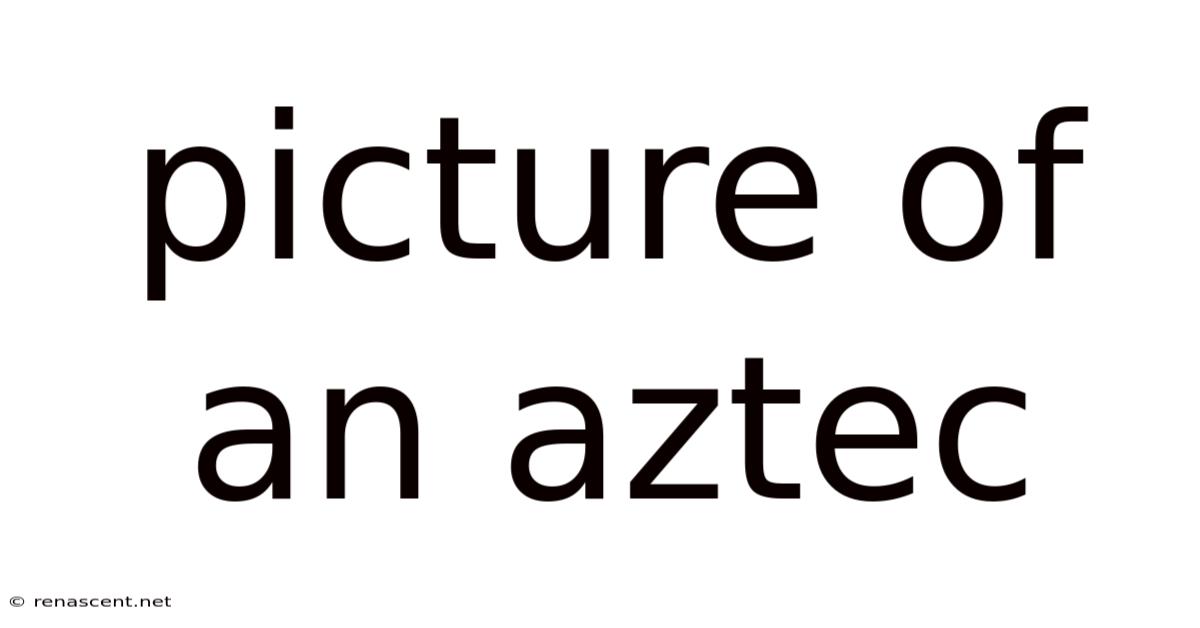 Picture Of An Aztec