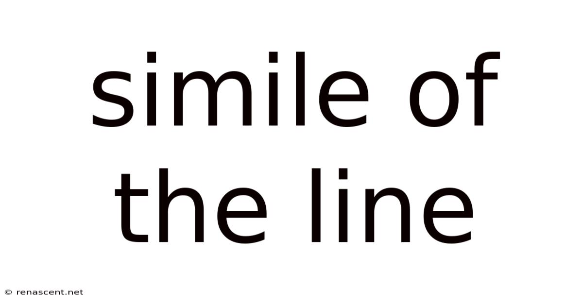 Simile Of The Line