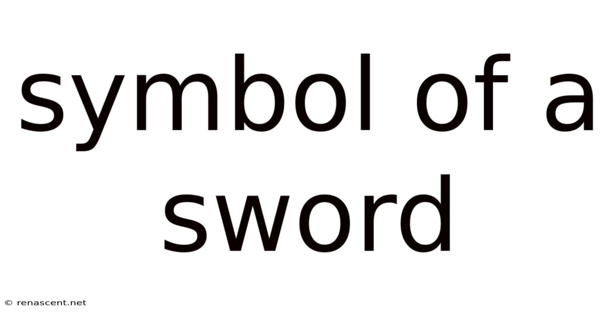 Symbol Of A Sword